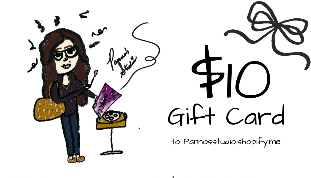 PANNOS STUDIO GIFT CARD!