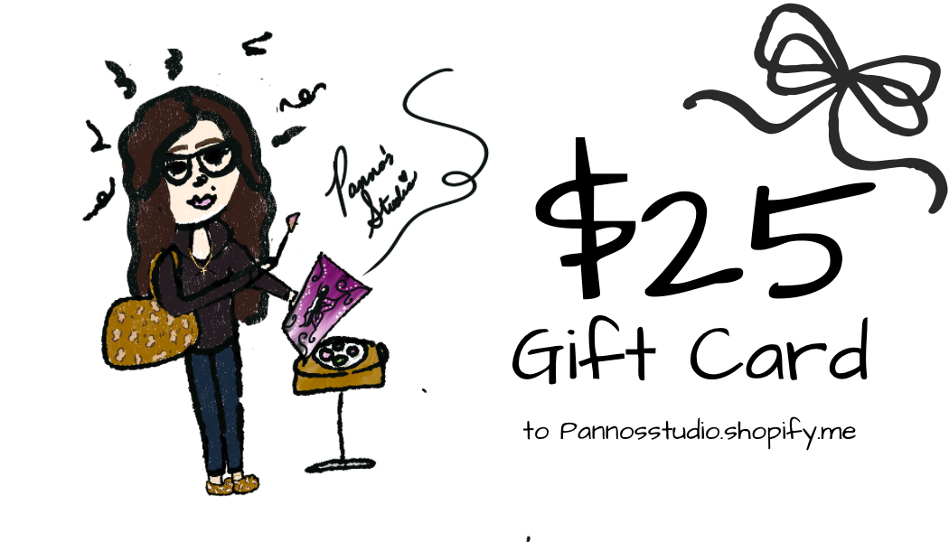 PANNOS STUDIO GIFT CARD!