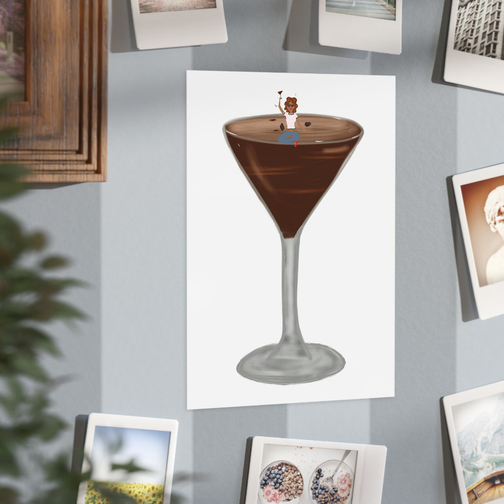 Espresso Martini Art Print