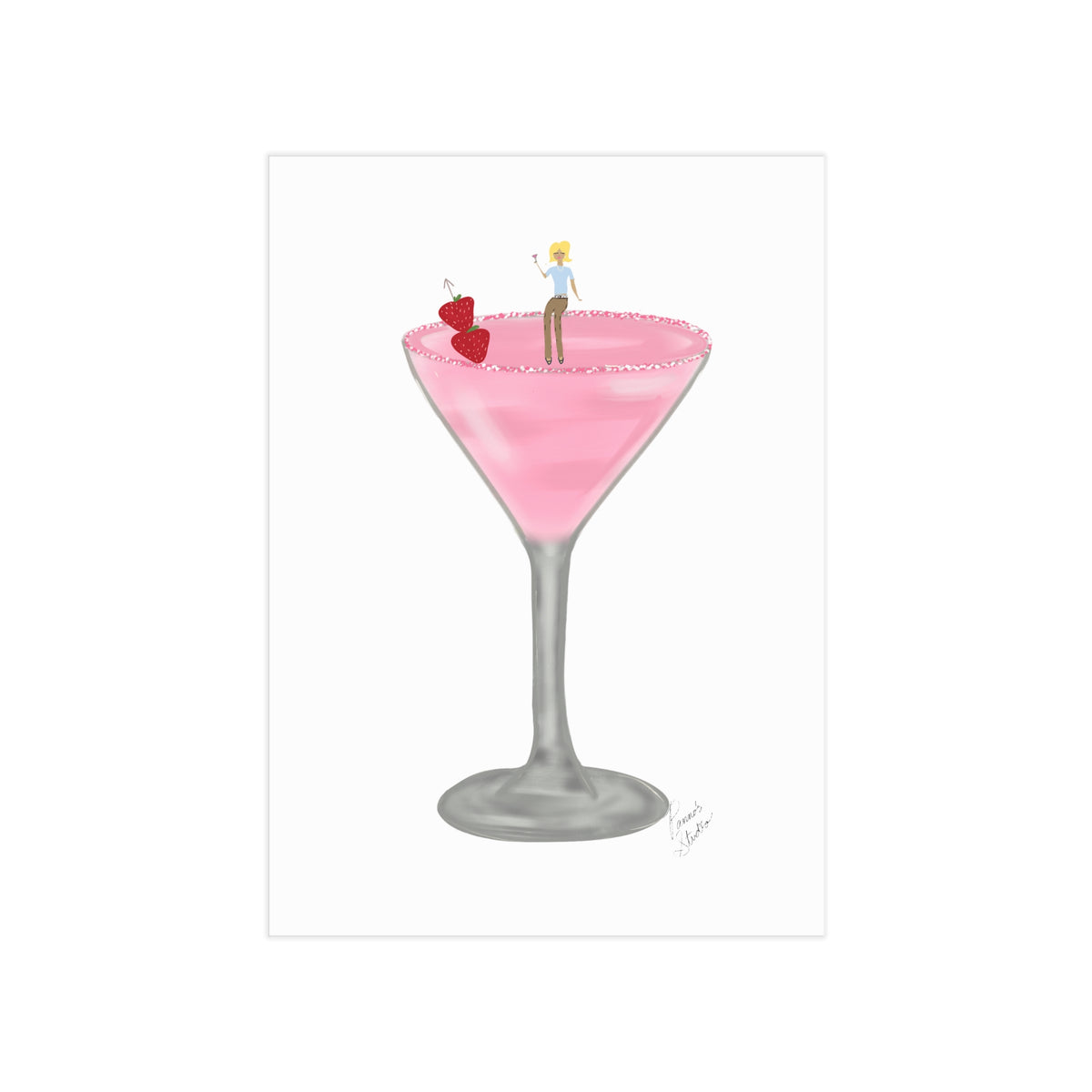 Pink Martini Print
