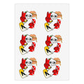 Jersey pride sticker sheet