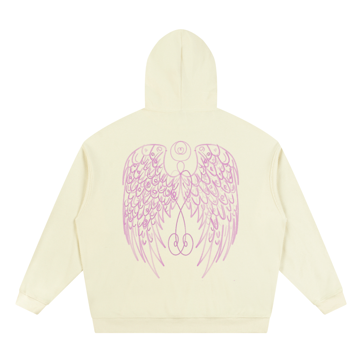 Fallen Angels Waffle Hoodie