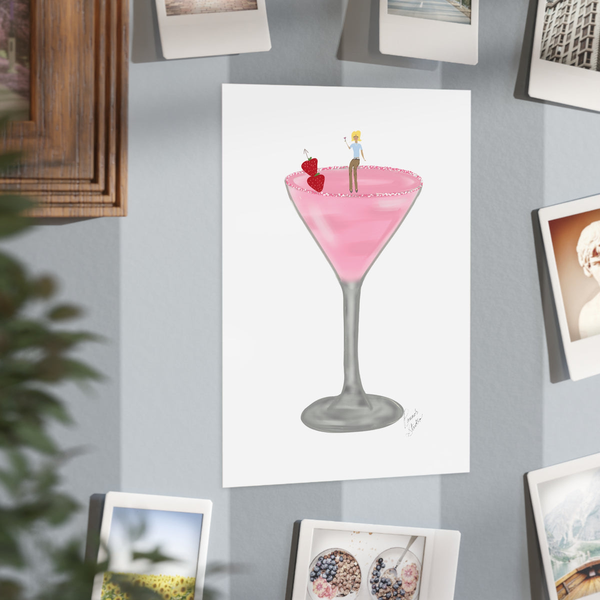Pink Martini Print
