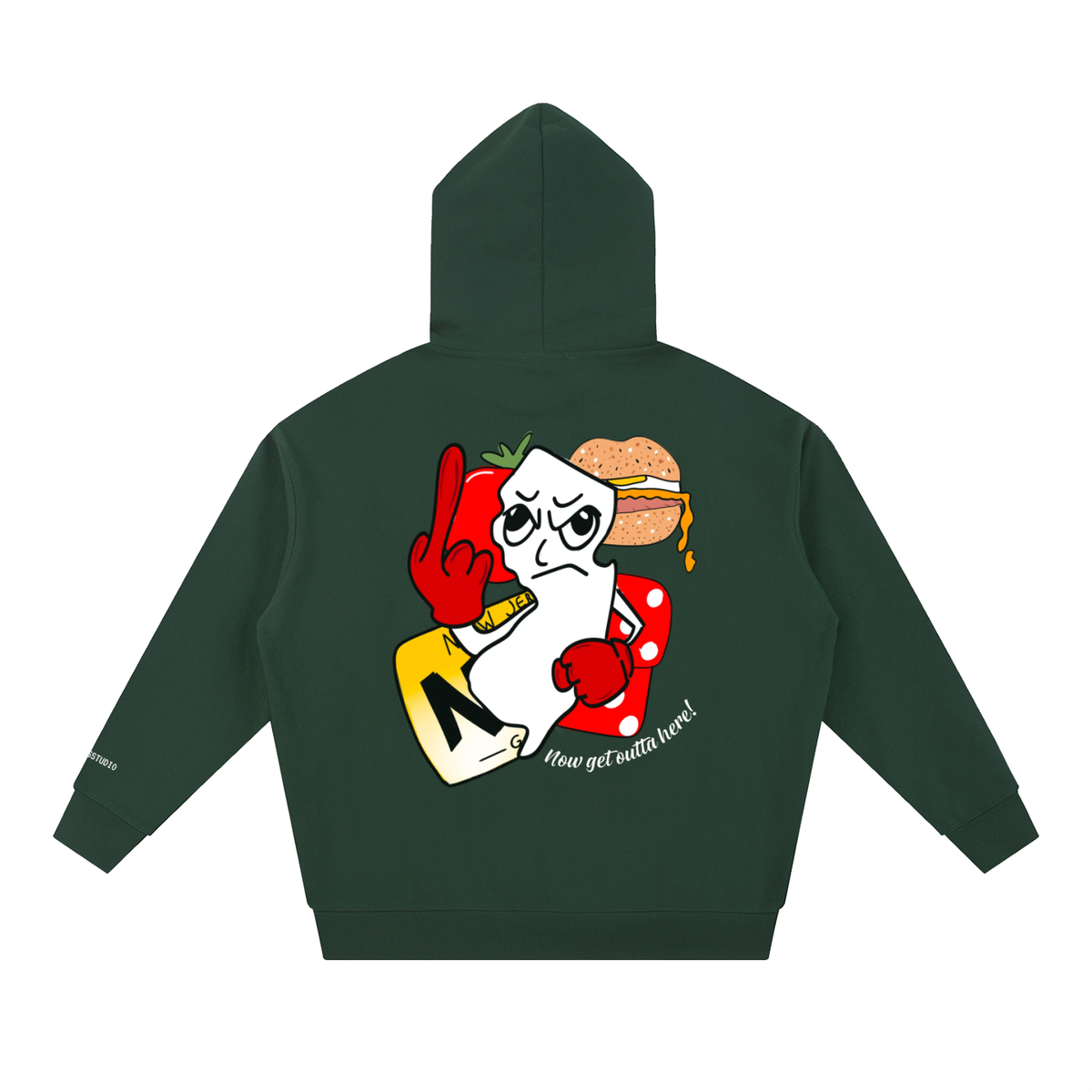 Jersey Welcome Hoodie /