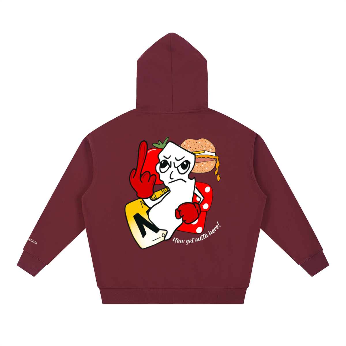 Jersey Welcome Hoodie /