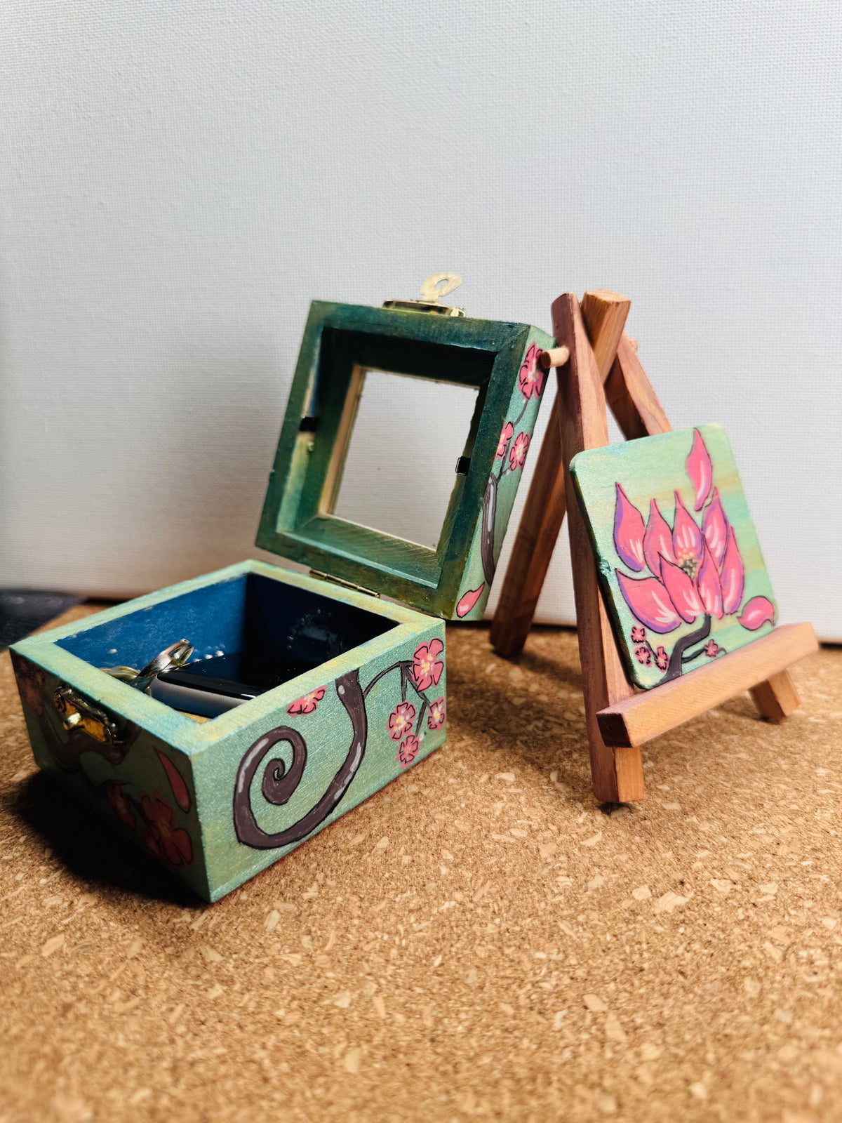 Trinket Box + Mini Art