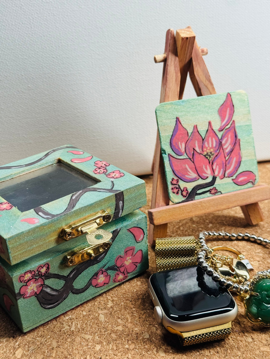 Trinket Box + Mini Art